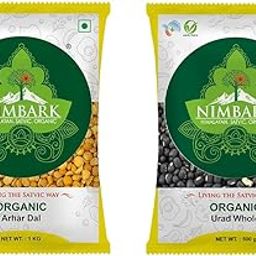 NIMBARK Arhar (Tur) Dal | Pigeon Pea Split | Best Protein Source | 1kg + Urad Whole (Black Beans) | Best & Nutrition | 500gm | Unpolished | Naturally Rich Source Of Protein-8