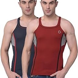dollar bigboss Men's Solid Cotton Gym Vest (Colour May Vary)-picture-22