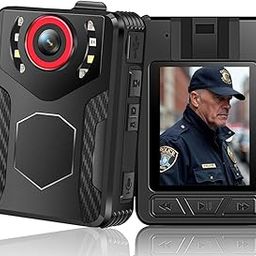 FREDI HD PLUS HD 1080P Body Worn Camera, Wearable Body Camera with 2 Clips, Delivery Man, Lecture Recording,for Police Hiking Meeting Security Guard Daily Patrol-17