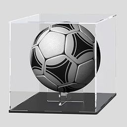 AAIGLOBAL Acrylic Display Case with Ball Stand for Full Size Footballs, Versatile Clear Acrylic Display Box for Sport Souvenirs Showcase.-picture-13
