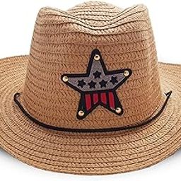 Baby Boy's and Girl's Kids Children Cute Printed Cartoon Gift Summer Fancy Dress Straw Fasion Hat Cap 2-image-33