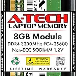 A-Tech 8GB RAM Replacement for Crucial CT8G4SFRA32A | DDR4 3200MHz PC4-25600 1.2V SODIMM 260-Pin Memory Module-image-21