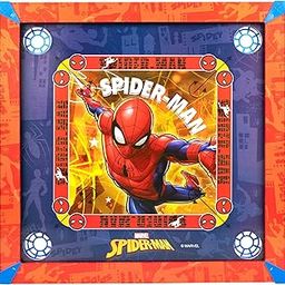 Amazon Brand - Jam & Honey Spiderman Carrom Board for Kids | 20x20 inch | 3-in-1 Game Board with Ludo & Snake Ladder | Multicolour-image-34