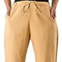 Women's Regular Fit Cotton Pants (HNV-PANTS-Beige-3XL_Beige_3XL)-image-56