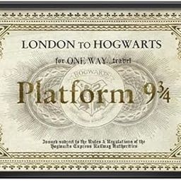 FRAME WALE BHAIYA Home Decor Frames - Platform 9 3/4 Modern Art Wall Framed Paintings for Office, Dining, Living Room Decoration (8inchx12inch,Framing with Leminated Poster),FWBHP270-picture-15