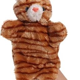 FunBlast Hand Puppets for Kids – Cute Animal Hand Puppet for Children, Hand Puppet Soft Toys, Hand Puppets for Storytelling, Fun Play Learning Toys for Kids (Cat;Multicolor)-0