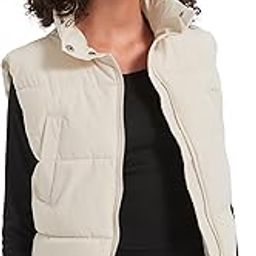 Women's Puffer Vest Stand Collar Sleeveless Zip Up Lightweight Winter Warm Quilted Padded Gilet-image-15