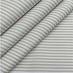 De Eterno 100% Cotton Striped Fabric, Light Blue and White, Premium Shirting Material (2)-image-9