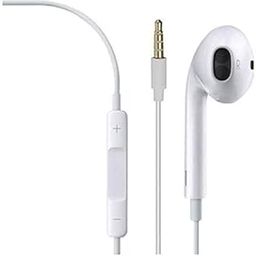 for iPhone, iPod, iPad 3.5mm Single Handsfree Headset White-20