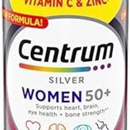 Centrum SILVER Women 50 Plus, 275 Tablets per Bottle, with Higher Levels of Vitamin C & Zinc-3