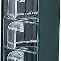 Seasoning Box Storage Containers with Handle Punch Free Bar Home deep Green-picture-28