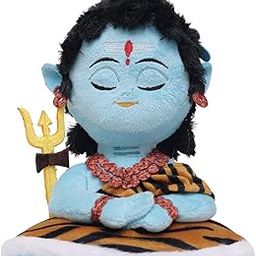 Panda's Box Mantra Chanting Baby Shiva Small (23 CM) | Musical Soft Plush Toy | Best Gift for Infants, Toddlers & Babies-image-19