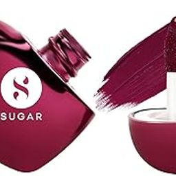SUGAR Cosmetics LA LA Love Matte Liquid Lipstick | Lasts 18Hrs | Transferproof & Waterproof - 03 Berry Bliss-3