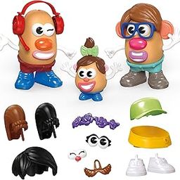 POTATO HEAD Create Your Family Set with 44 Parts and Pieces, Creative Toddler and Preschool Toys for 2 Year Old Girls and Boys and Up-7