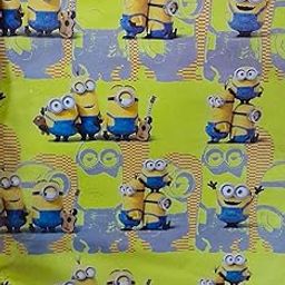 Lalantopparties Minion Print Gift Wrapping Paper For Theme Birthday, Box Parties, Return Gift Purpose, Anniversary, Bridal Shower Gifts Box Wrapping Paper (Set of 05 Sheets)-image-82