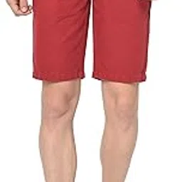 studio nexx Men's Slim Fit Cotton Chinos Shorts-picture-19