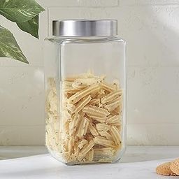 Home Centre Pacific Blithe Glass Canister - 1000ml-image-20