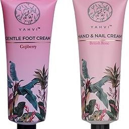 Yahvi Hand & Foot Cream Combo| Nourishing Hands with British Rose & Revitalized Feet with Gojiberry | Kokum & Shea Butter | Repairing, Hydrating & Nourishing | 30ml-11