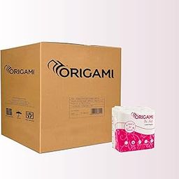 Origami Napkins Pack of 1 x 60 in a Carton 100 Pulls each 1 Ply (Total 60 Packs, 6000 Sheets) | Home & Commercial Use-image-28