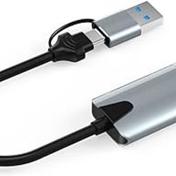 BUYFLUX USB 3.0/Type C Video Capture Card 1080P 60fps 4K HDMI-Compatible Video Box for Mackbook PS4 Game Camera Recorder-88