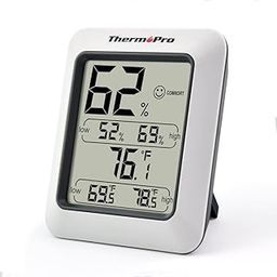 TP50 Digital Hygrometer Indoor Thermometer Room Thermometer and Humidity Gauge with Temperature Humidity Monitor-19
