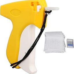 Tagging Gun Set, Fabric Fasteners for Consignment Sales Yard Sales Boutiques with 1000pcs 7.5cm Plastic Pins 5 Needles for Wool Linen Cotton Polyester Flea Markets Retailers-image-0