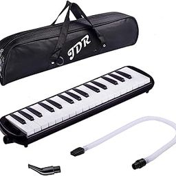 Technobuyers 32 Keys Melodica with Numbered Keys for Beginners (Black)-15