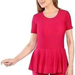 Sports Swimsuit/Swimming Costume ONE Piece Frock Style for Women and Girls-image-125