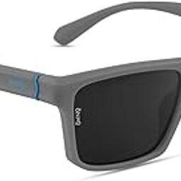 Eyewearlabs Sunglasses For Men & Women | Polarized Full Rim Rectangular Premium Branded Stylish Spectacles | 100% UV Protection Shades | Cricket Sports Cycling Driving | Medium | Barton-image-11