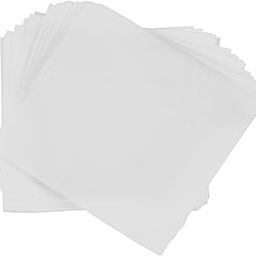 OUNONA 500pcs Square Weighing Paper Sheets for Sample Measurement 10x10cm Non-Absorbing Smooth Surface Weighing Paper for Scale and Balance Use-21