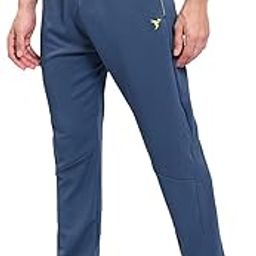Men's Regular Fit Track Mid Rise Pants (OR25_Light Navy_L)-image-10