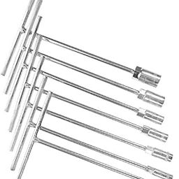 Padmakshi 7Pcs Hex T-Socket T Spanner Set for Automobiles/Bike/Car Repair Tools Kit Socket Set (7mm to 14mm)(Pack of 7)-28