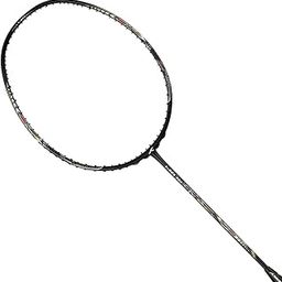 Hundred T-Rex 800 Strung Badminton Racket with Full Cover | 84 Grams | Maximum Tension ≤32 lbs (Black)-image-24