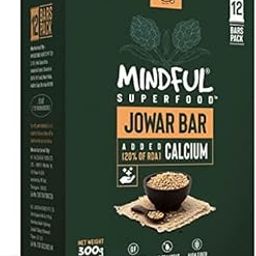 Eat Anytime Healthy Jowar Bar | High Fiber & Protein | Nutrient-Rich | Gluten & Sugar Free | Snack Bar for Breakfast | Protein Bars Sugar Free | Healthy Energy Bar | Energy Bar - 150gm (6pcs. of 25g)-image-12