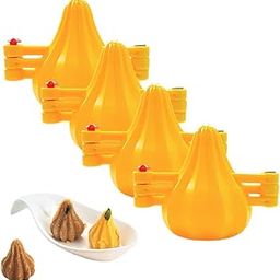 Tosaa Big Modak Prasad Maker Mould for Ganpati Pack of 4-picture-23