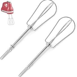 W10490648 Hand Mixer Turbo Beaters for KitchenAid, Blending Soups, Smoothies, Shakes, Egg Whites. Replaces: KHM2B, AP5644233, PS4082859-image-17
