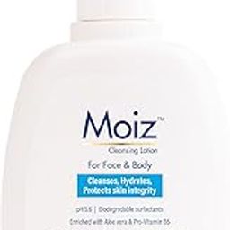Moiz Cleansing Lotion | Face & Body Cleanser | For Sensitive Skin | With Aloe Vera & Pro-Vitamin B5 | pH 5.6 | Soap, Paraben & Sulphate Free - 200ml-13