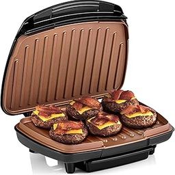 2-Serving Classic Plate Grill Maker and Panini Press, Black, KS-306-88