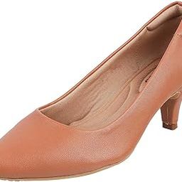 Women Tan Synthetic Heels Slip On Stilltoe-image-82