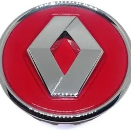 Speedwav Alloy Wheel Cap for Triber, Kwid, Kiger, Red-picture-1