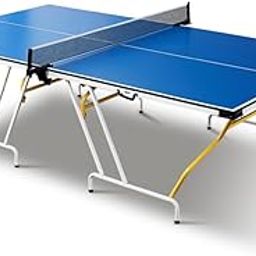 RUP Foldable Table Tennis (TT) Table| Full Size Table with 2 Minute Quick Easy Setup| Ideal for Both Home&Club - (1 Table Top Cover,2 TT Rackets,3 Balls,1 Clamp Net)-28