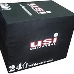USI Univeral Multi Plyo Box Gym Plyo Box Jumping Box Balance Trainer Box Hard Box Strength Training Equipment Gym Fitness Exercise Jump Box-image-72