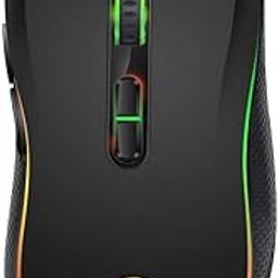 SAZ DEKOR® 7Button Wired USB Optical Mouse with LED Back Light for PC, Mac, Desktop, Laptop-1