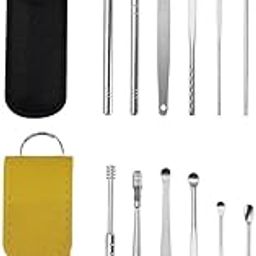 Enakshi® 12Pcs Ear Wax Removal Tool Stainless Steel Earpick Household Men/Women |Health & Beauty | Health Care | Ear Care | Ear Wax Removers-image-57