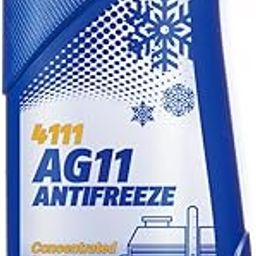 MANNOL 4111 AG11 Long-Term Concentrated Blue Antifreeze use in Any Cooling System Imported from Germany (1L)-image-49