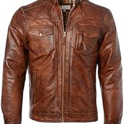 Men's Brown Leather Jacket (ZL_JK_26_Brown,Sizes :- S to 2XL)-picture-20