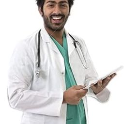 INDIA Unisex Pure Cotton Lab Coat Apron (XXXL)-image-25
