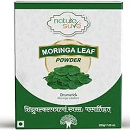 Nature Sure Moringa Leaf Atta Mix Superfood Lab-Tested Drumstick Powder for Iron, Calcium and Vitamins - 1 Pack (200g)-image-51