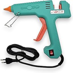200 Watt Professional Glue Gun - Super Heavy Duty - 8 Hours Long Durability Glue Gun With Nozzle Protection - Corded Electric, 200 WattsGreen color + 5 Glue Sticks - ME-2000-image-43