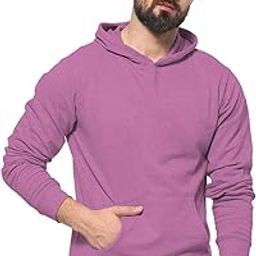 Casul Wear Trendy and Styalist Look Hooded Neck Full Sleeve Cotton Fleece Woolen Hoodie for Winter, WarmT-Shirt, Cozy and Fashionable Cold Weather, Sweatshirt for Men-image-4